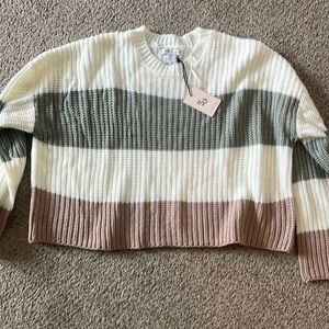 Sincerely Jules crop sweater size medium